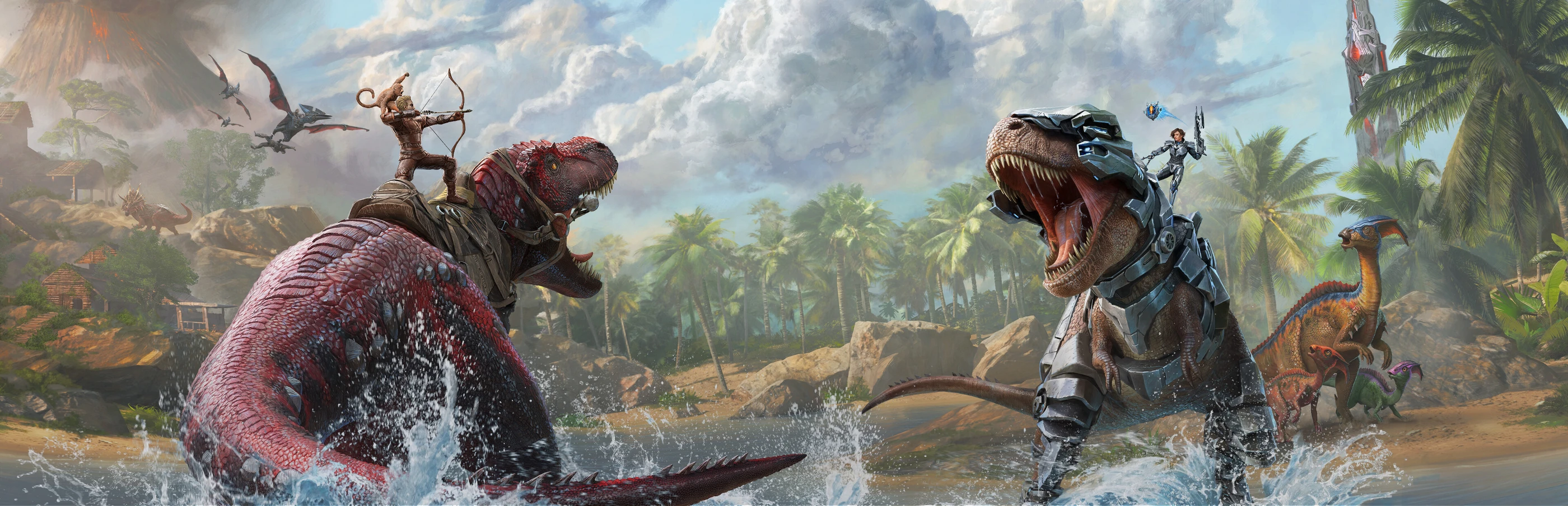ARK: Survival Ascended background
